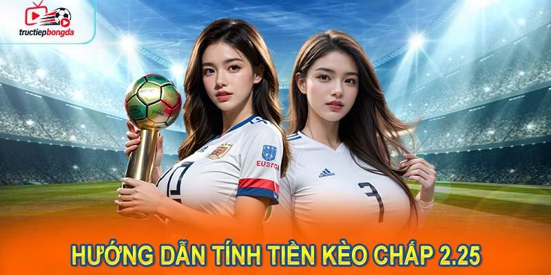 Hướng dẫn tính tiền kèo chấp 2.25 một cách chính xác (Ảnh minh họa!)