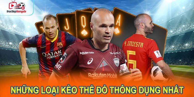 Những loại kèo thẻ đỏ thông dụng nhất (Ảnh minh họa!)