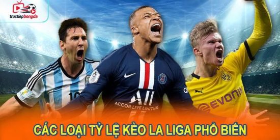 Danh sách các loại tỷ lệ kèo La Liga phổ biến nhất hiện tại (Ảnh minh họa!)
